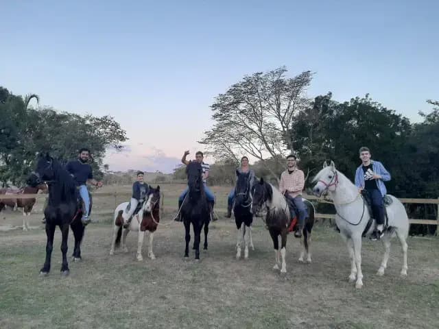 Varanda e área de convivência